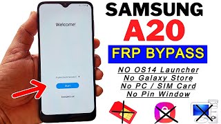 Samsung Galaxy A20 FRP Bypass Android 11  SMA107FDS FRP Lock Unlock  Google Account Bypass 2023 [upl. by Brucie]