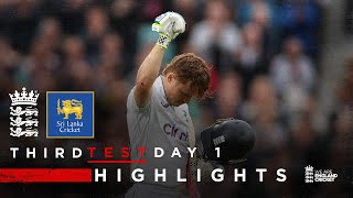 Pope 103 Leads England Charge  Highlights  England v Sri Lanka Day 1  Rothesay Test 2024 [upl. by Graniela]