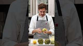 Learn How to Prepare Artichoke Hearts From Chef Thomas Joseph [upl. by Hackathorn]