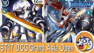 BT17 Singapore GAO AncientGarurumon vs Imperialdramon [upl. by Atekihc]