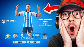 MESSI in FORTNITE New Update [upl. by Adnaugal]