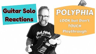 GUITAR SOLO REACTIONS  POLYPHIA  Look But Dont Touch  Playthrough [upl. by Hayyim962]