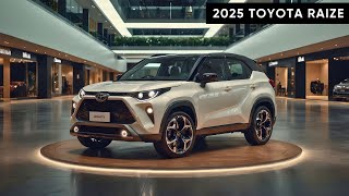 Amazing 2025 Toyota Raize New Design Revealed  First Look [upl. by Pasahow]