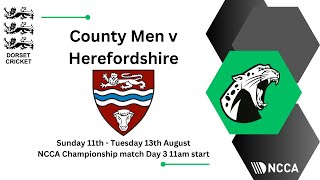 Dorset Men v Herefordshire  NCCA Championship match Day 3 [upl. by Herahab]