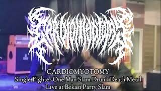 1 CARDIOMYOTOMY Live at Bekasi Party Slam Metal Berkreasi 3 20102024 [upl. by Dewhurst906]