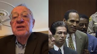 Former OJ Simpson lawyer Alan Dershowitz reacts to his death [upl. by Hallett]