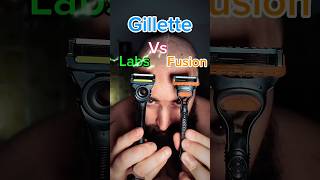 COMPARISON SHAVING ASMR with GILLETTE LABS 🆚 FUSION shaving asmr gillette comparison razor [upl. by Linette]