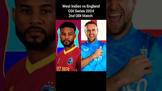 2nd ODI Match  West Indies vs England ODI Series 2024 shorts wivseng odi trending cricket [upl. by Gnet]