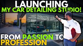 From Passion to Profession Launching My Car Studio 🔥​⁠4wheelreveal [upl. by Cuyler77]