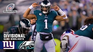 New York Giants vs Philadelphia Eagles  2023 Divisional Round Game Highlights [upl. by Aliber]