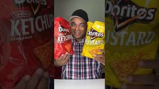 Doritos sent me Ketchup amp Spicy Mustard Chips shorts [upl. by Jehovah]