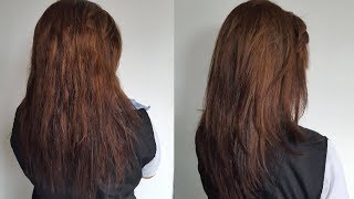 CORTE PARA CABELLO MALTRATADO  LEONARDO RAMIREZ 💇‍♀ [upl. by Nuahsal]