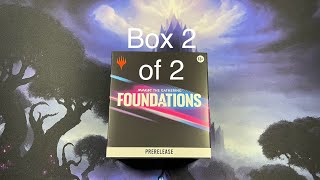 Foundations prerelease box  with pricing 2 of 2 [upl. by Aiuqenehs]