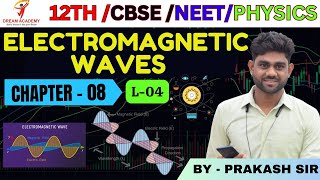 04 Electromagnetic Waves L  04  CHAPTER  08 l PHYSICS  NEET  CLASS  12TH  Dream Academy [upl. by Tenom102]