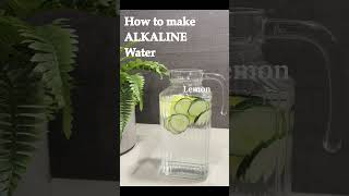 How to make Alkaline water  pH Alkaline [upl. by Dnomayd]