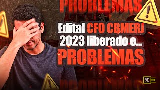 EDITAL CFO CBMERJ 2023  Liberado 🚒🍀🚀 [upl. by Arikal]