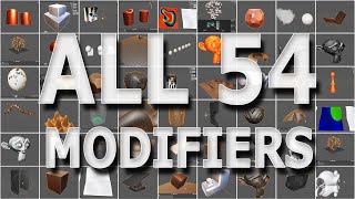 All 54 Modifiers in Blender Explained in 10 Minutes [upl. by Denys]