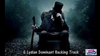 G Lydian Dominant Mysterious Backing Track [upl. by Yssak]