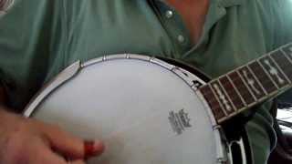 quotAmazing Gracequot Bluegrass Gospel Song Mountain Banjo Picking Style [upl. by Ester]