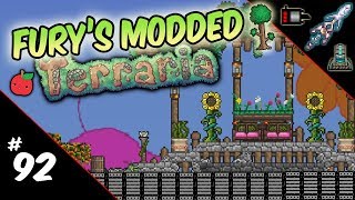 Furys Modded Terraria  92 Turrets and Apples [upl. by Margarita12]