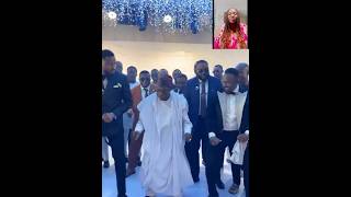 Former president Olusegun Obasanjo Showcases His Youthful Dancing Steps With The Wedding Celebrants [upl. by Carolyne]