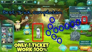 Trick Refresh Monster Myst Only 1 Ticket Work 100  Pokeland Legends Pocket Arena [upl. by Perpetua]