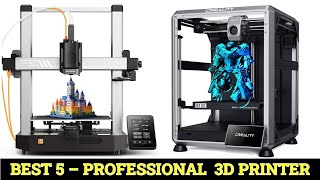 Top 5 Best professional 3d printer of 2024 [upl. by Ekeiram]