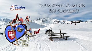 3 Vallées Courchevel Moriond les chapelets [upl. by Mandal]