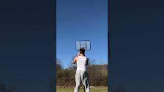 4 of 6 shots made in latest video basketball shoot basketballtraining basketballplayer [upl. by Rhiamon]