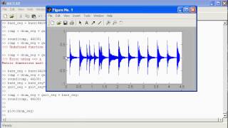 Matlab demonstration  basic signal manipulation using audio signals [upl. by Lacefield]