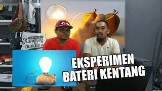 Hypoxia ScienceBuster Eksperimen Bateri Kentang [upl. by Drageruaeb]