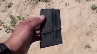 Thermold AR15 magazine sand torture test [upl. by Ardnos]