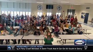 New Hampshire weather school visit Merrimack Valley MS [upl. by Eilliw]