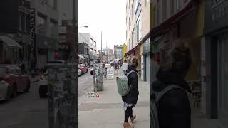 Along Baldwin St 🇨🇦 downtowntoronto downtown toronto shorts [upl. by Namrehs]