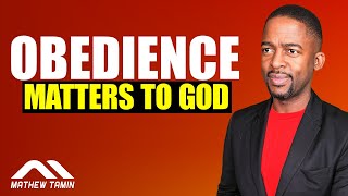 Obedience Matters To God \\ Learn How To Trust Gods Timing \\ Pastor Mathew Tmain [upl. by Dalt]