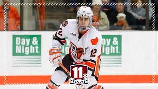 BGSUs Swankler nominated for Hobey Baker Award [upl. by Seow]