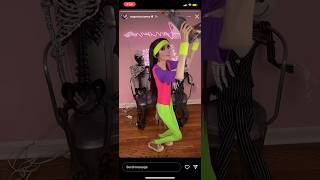 Eugenia Cooney exercising with skeletons [upl. by Mylo]