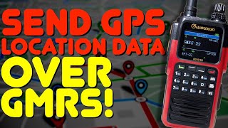 How To Use GPS On The Wouxun KGQ10G GMRS amp KGQ10H Ham Radios  Transmitting GPS over GMRS and Ham [upl. by Roch575]