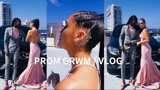 PROM GRWM  VLOG 2K19 [upl. by Ahsemak185]