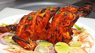 Tandoori Chicken Restaurant Style  तंदूरी चिकन  How To Make Tandoori Chicken  Chef Ashok [upl. by Antonie]