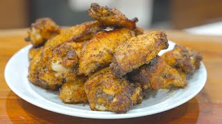 Air Fried Lemon Pepper Wings Recipe  Super Bowl Classic [upl. by Relluf]