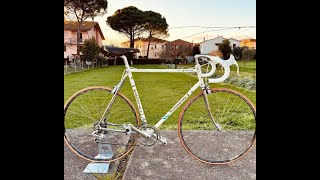 Rare engraved Tommasini Super Prestige Columbus SUBSCRIBE CHANNEL campagnolo shimano cycling [upl. by Bautram280]