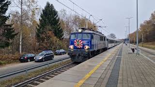 EP07514  PIELGRZYMKA 3 do Częstochowy mija po Lublin Zachodni 09112024 [upl. by Lyrej]