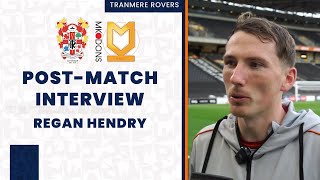 PostMatch  Regan Hendry speaks after rescuing point at MK Dons [upl. by Airot]