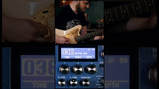 Magical Guitar Synth  Boss SY200 pedaldemo synthwave guitarsynth postrock ambient [upl. by Yhtomiht]