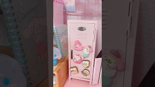 Mini locker deco sanrio sanriogirl kawaii kawaiiroom kawaiiasmr asmr toyasmr cinnamoroll [upl. by Egarton]