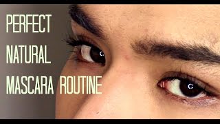 MENS MASCARA TIPS  PERFECT NATURAL LASHES [upl. by Annatnom]