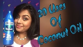 20 Uses of coconut oil  FACE BODY amp HAIR  Tip guru 7 [upl. by Caspar]