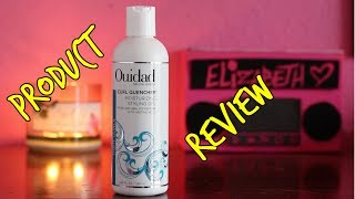 Review Ouidad Curl Quencher Moisturizing Styling Gel  Natural Curly Hair [upl. by Llerrac]