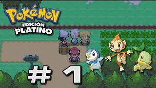 Guía Pokémon Platino  1  Introducción y Primeros Pasos quot¡Que Comience la Aventuraquot [upl. by Lawrence533]